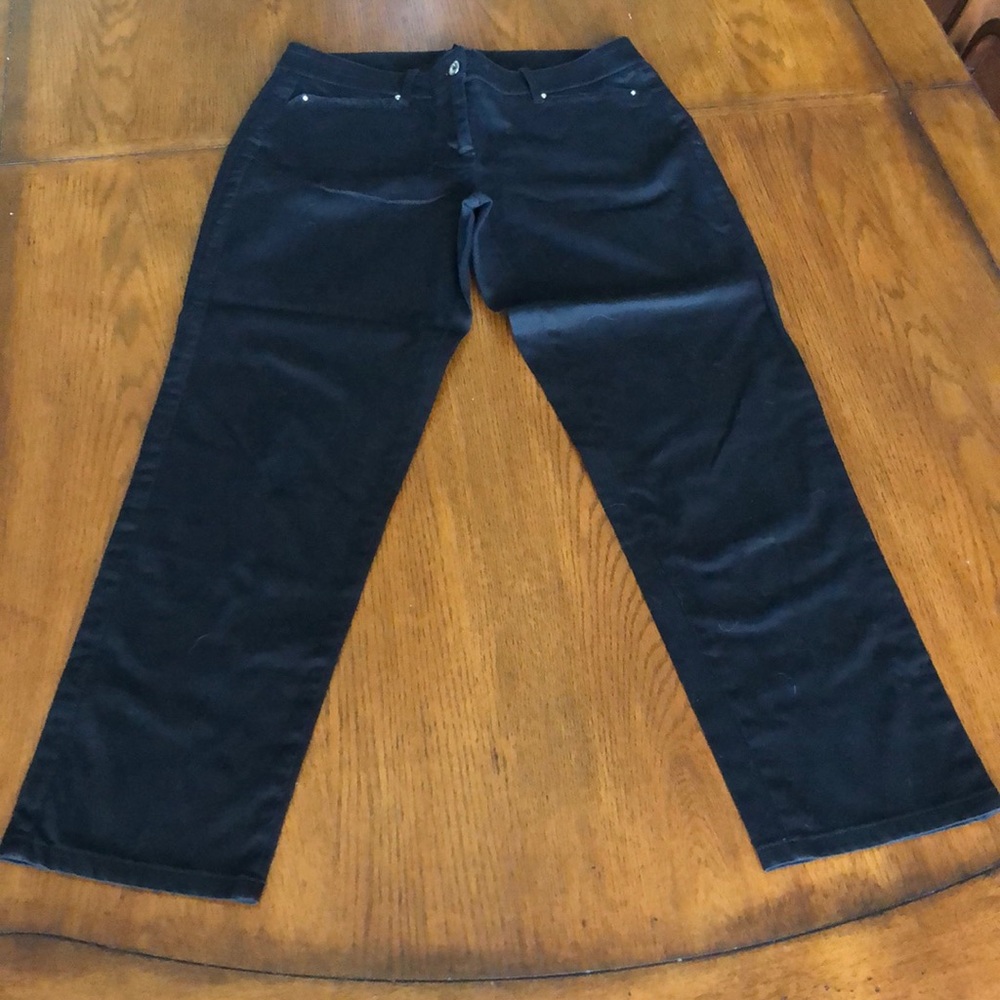 Black WHBM Crop Pants